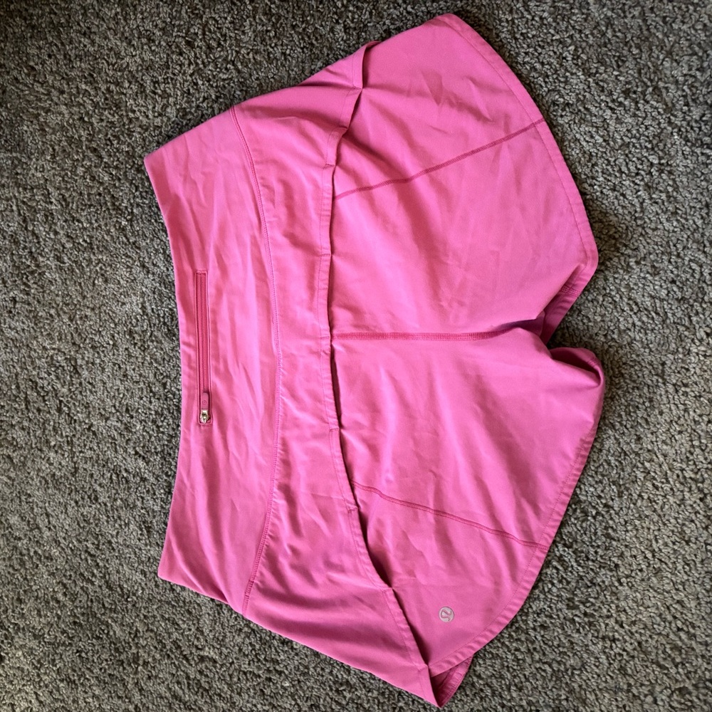 Lululemon Hotty Hot Pink Athletic Shorts